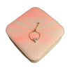 Stainless Steel 18k Heart Shape Updown Ring