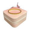 Stainless Steel 18k Hexa Lux Stone Cuff