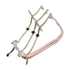 Stainless Steel 18k High Quality Stone Anklet + Bracelet