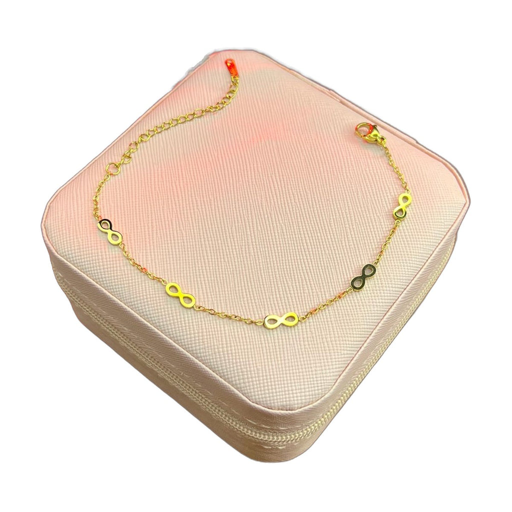 Stainless Steel 18k Infinity Grace Bracelet