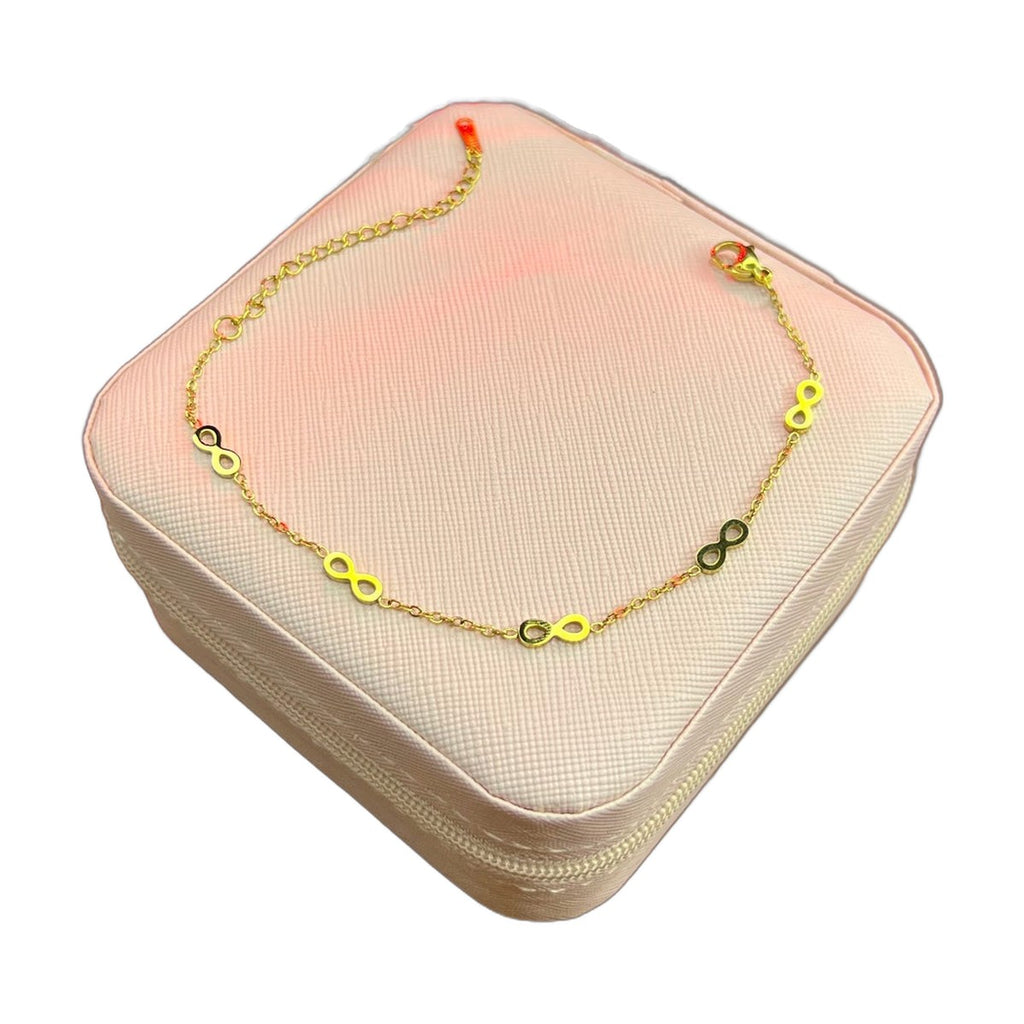 Stainless Steel 18k Infinity Grace Bracelet