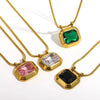 Stainless Steel 18k Lumiere Pendant