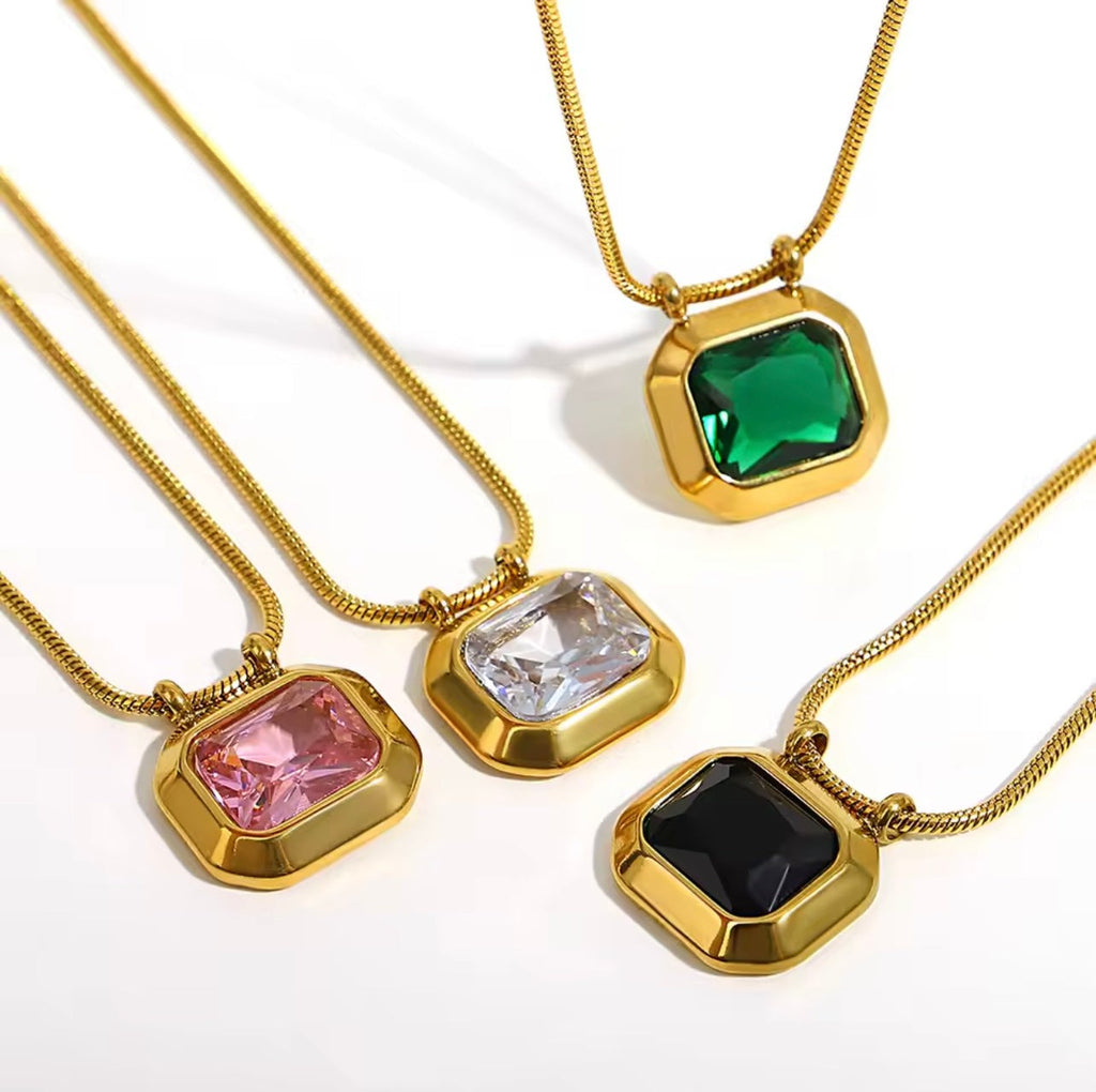 Stainless Steel 18k Lumiere Pendant
