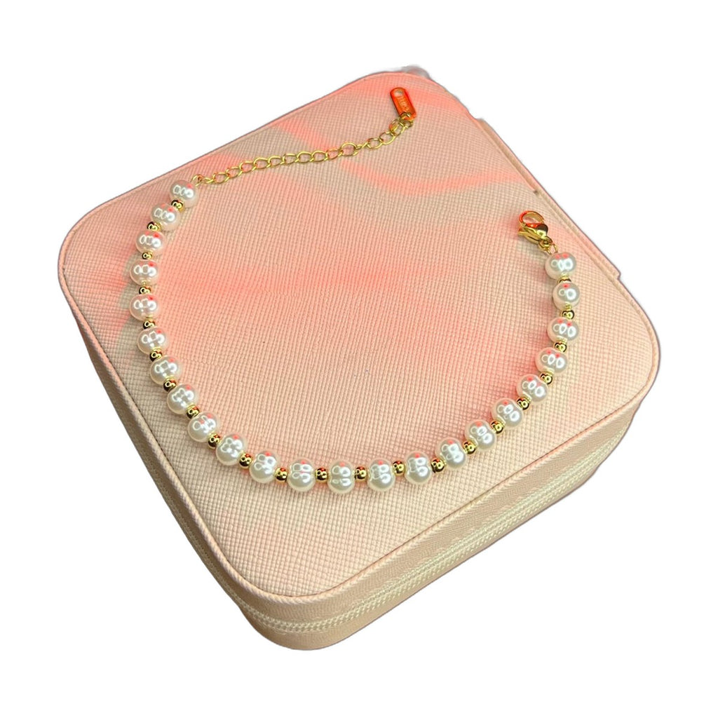 Stainless Steel 18k Luxury Pearl Gold Bracelet