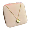 Stainless Steel 18k Gold Luxury Stone Necklace