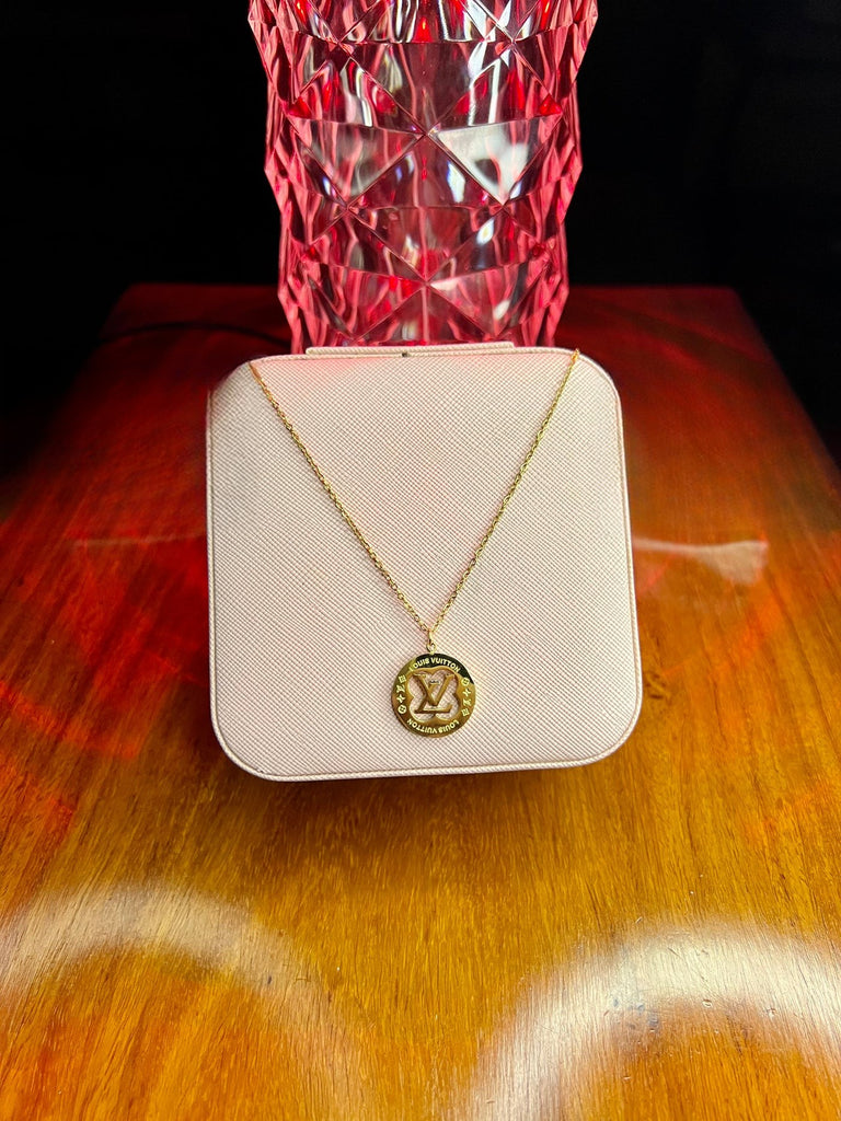 Stainless Steel 18k Gold Necklace