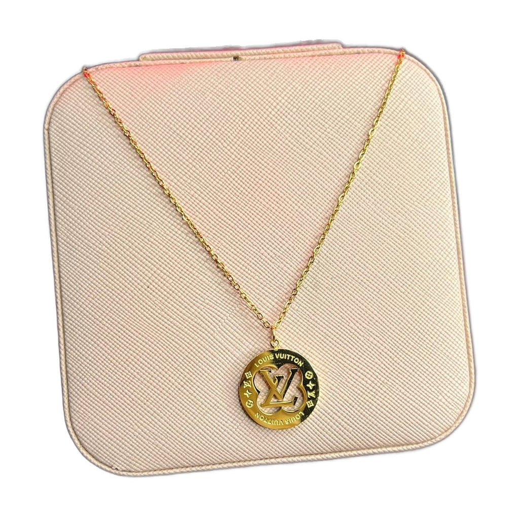 Stainless Steel 18k Gold Necklace