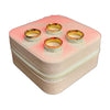 Stainless Steel 18k Shine Gold Ring