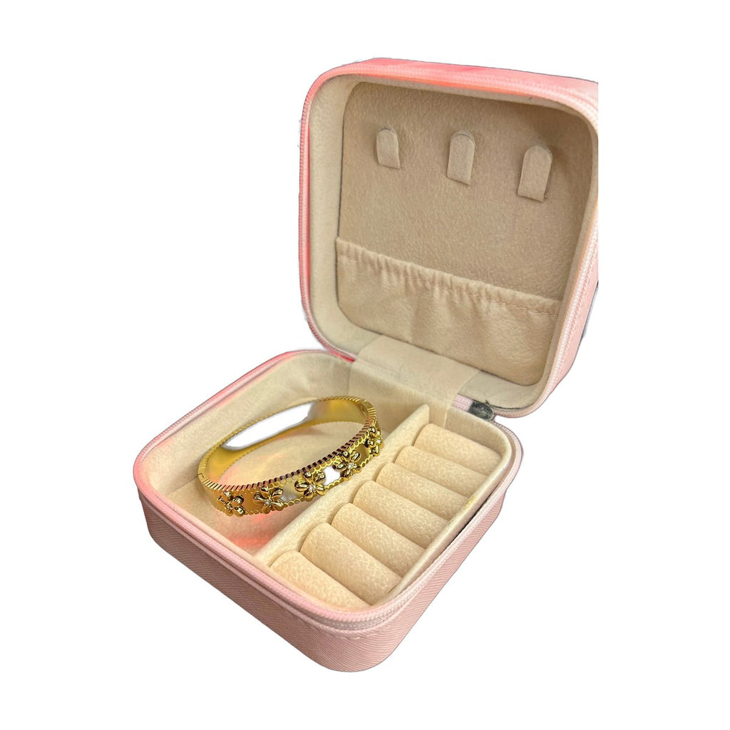 Stainless Steel 18k Marvelle Bloom Gold Cuff