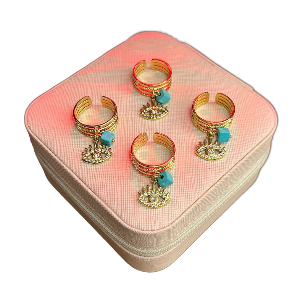 Stainless Steel 18k Mystic Aurelia Ring