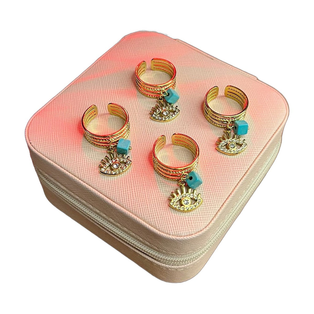 Stainless Steel 18k Mystic Aurelia Ring