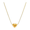 Stainless Steel 18k Divine Heart Classic Pendant