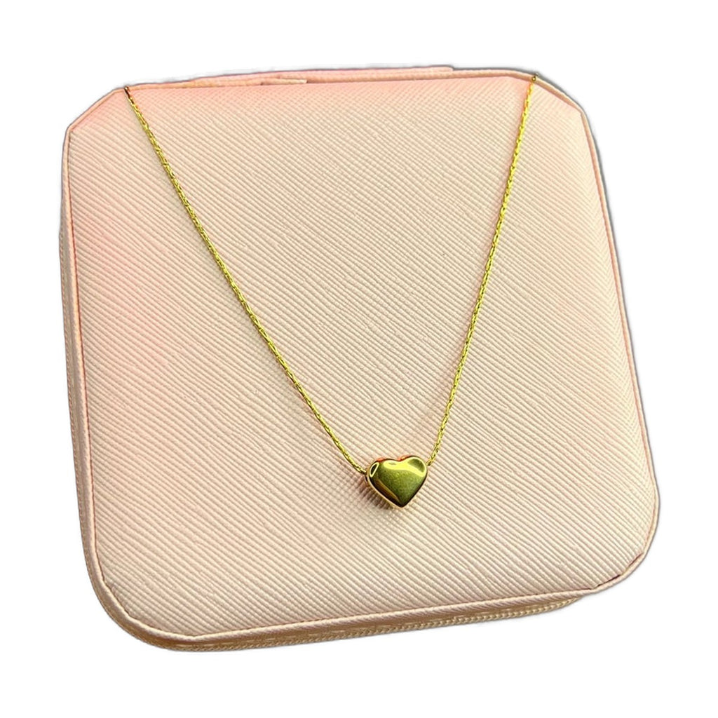 Stainless Steel 18k Divine Heart Classic Pendant