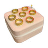 Stainless Steel 18k Ring