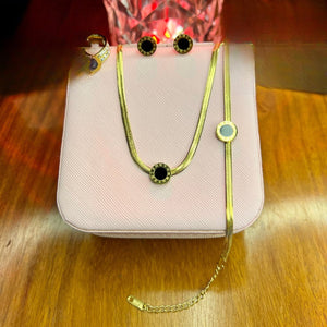 Stainless Steel 18k Roman 4pc Set