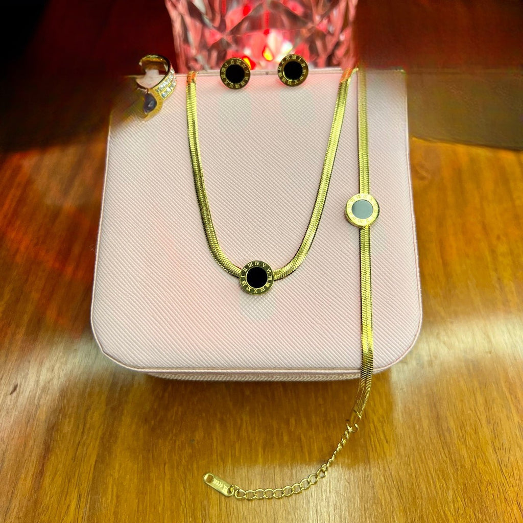 Stainless Steel 18k Roman 4pc Set