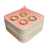 Stainless Steel 18k Solara Shine Ring