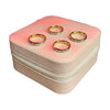 Stainless Steel 18k Solara Shine Ring