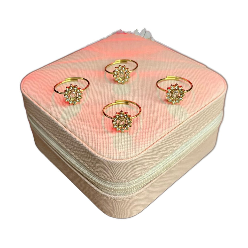 Stainless Steel 18k Solaris Glow Ring