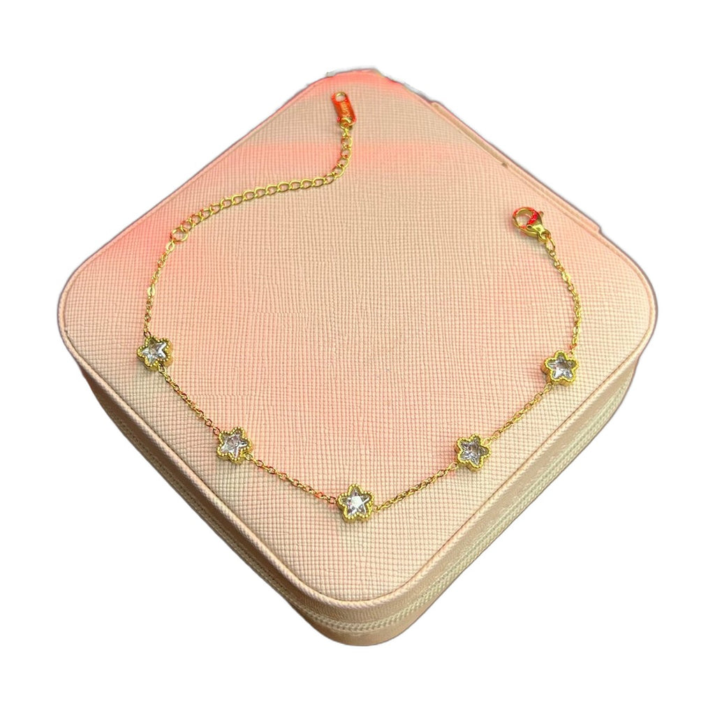 Stainless Steel 18k Stella Chain Bracelet