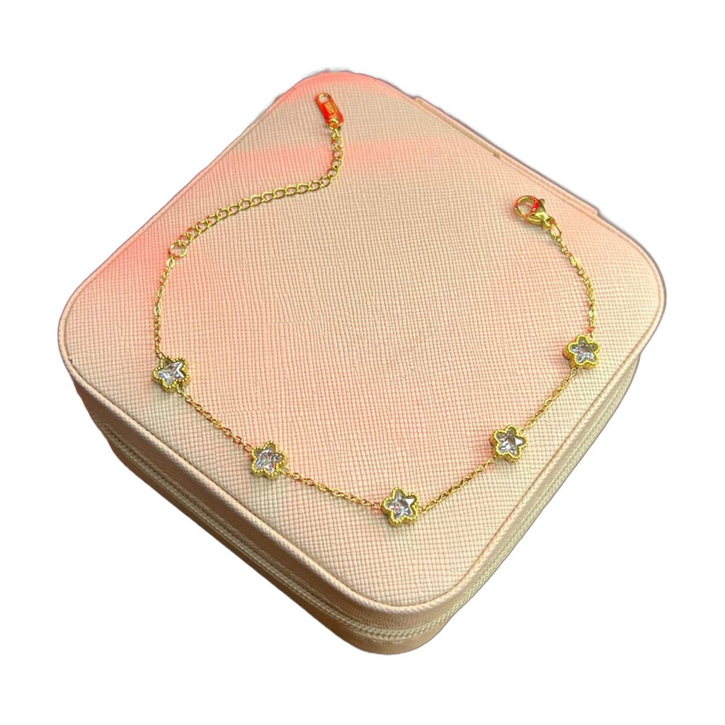 Stainless Steel 18k Stella Chain Bracelet
