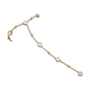 Stainless Steel 18k Stone Heart Ringlet