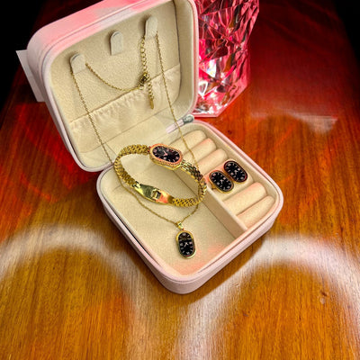 Stainless Steel 18k Watch Complete Set