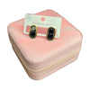 Stainless Steel 18k Timeless Watch EarStuds