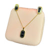 Stainless Steel 18k Timeless Watch Necklace Earring set
