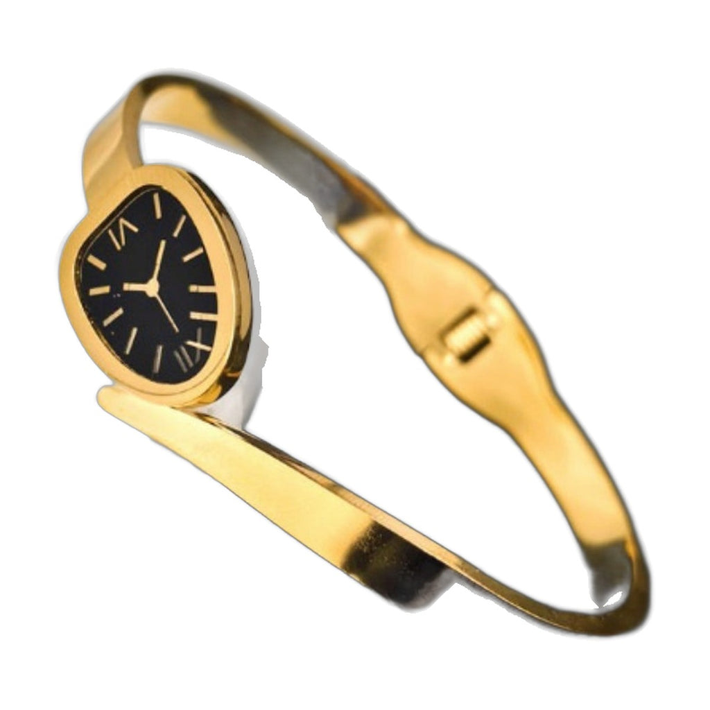 Stainless Steel 18k Timless Watch Cuff