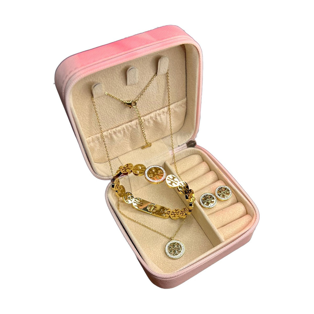 Stainless Steel 18k 3pc Set