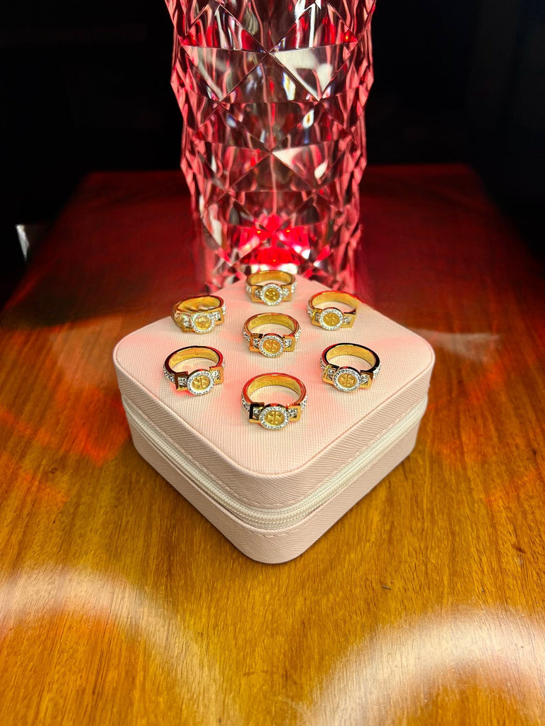 Stainless Steel 18k Royal Ring