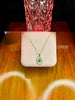 Stainless Steel 18k Turquoise Radiance Necklace