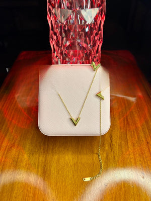 Stainless Steel 18k Vencia Shine 3pc Complete Set