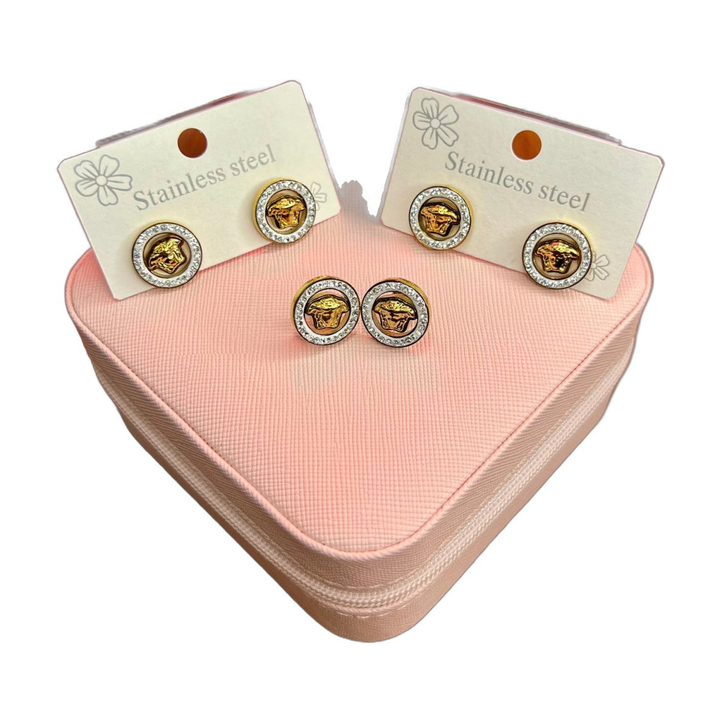 Stainless Steel 18k Lux Earrings