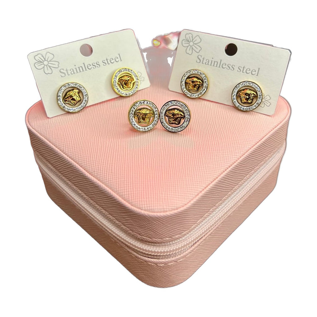 Stainless Steel 18k Lux Earrings