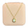 Stainless Steel 18k White Shell Gold Necklace