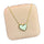 Stainless Steel 18k White Heart Necklace