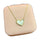 Stainless Steel 18k White Heart Necklace