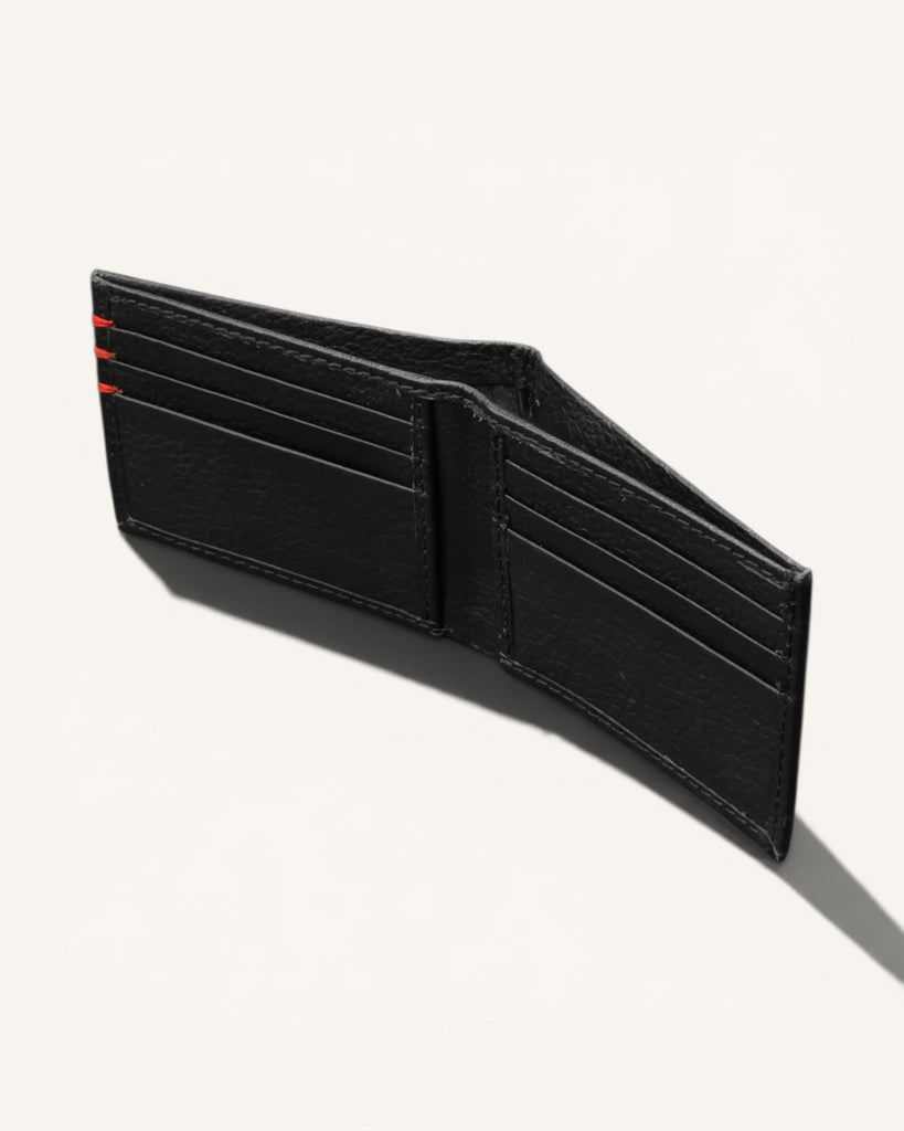 Genuine Leather Wallet (W-102 Mild (black))
