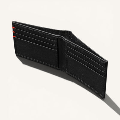 Genuine Leather Wallet (W-102 Mild (black))