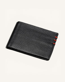 Genuine Leather Wallet (W-102 Mild (black))