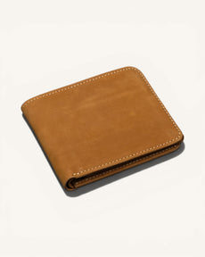 Genuine Leather Wallet (W-bcp Camel)