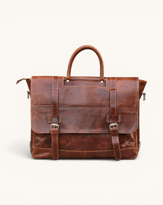 Leather Messenger Bag – Style 4