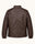 Women's Dark Brown Genuine Leather Jacket – Style 1