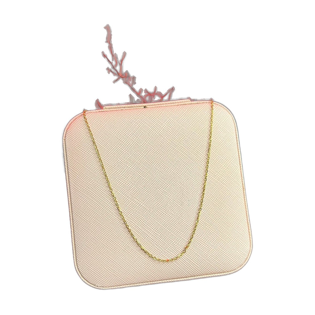 Stainless Steel 18k Minimal Gold Chain